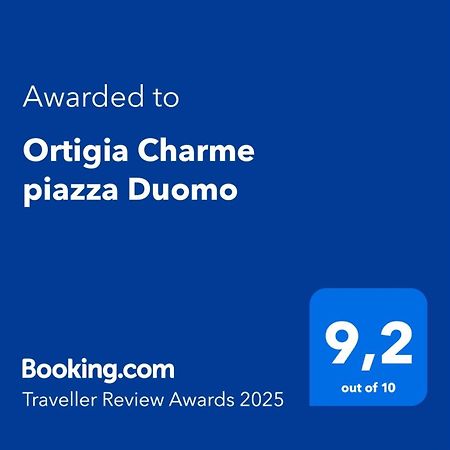 シラクーサOrtigia Charme Piazza Duomoアパートメント エクステリア 写真